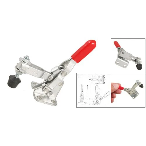 

101A 50Kg 110 Lbs Holding Capacity Red Straight Handle Vertical Toggle Clamp