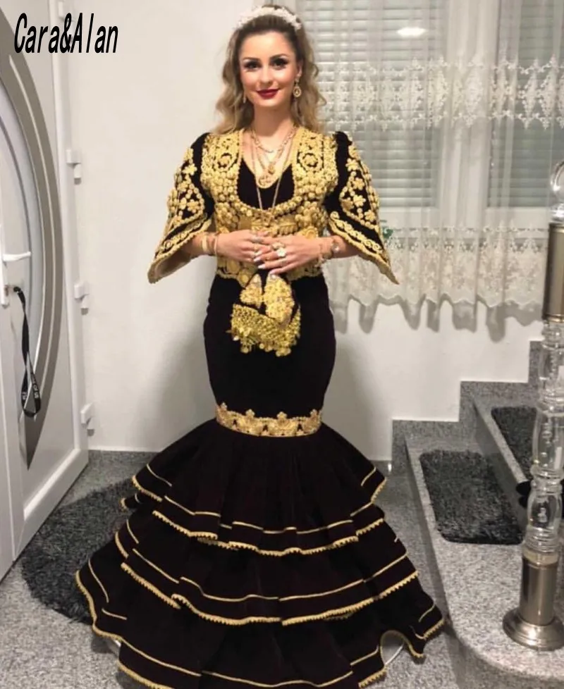 

Formal Traditional Kosovo Albanian Vestidos De Novia Mermaid Evening Dresses with Jacket Lace Applique Robe De Soirée De Mariage