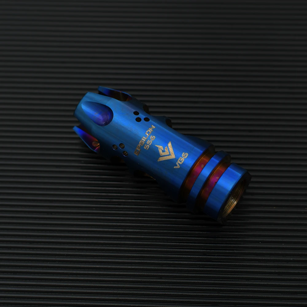 14 мм CCW цветной резьба VG6 EPSILON 556 подавитель адаптер компенсатор для Gel Blaster Airsoft AEG