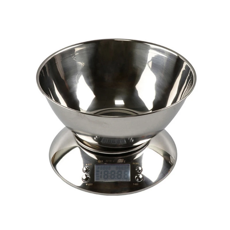 Цифровые кухонные весы из нержавеющей стали электронный прибор для измерения
