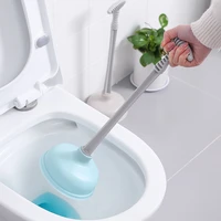 pipeline dredge suction cup with long handle toilet plungers press cleaning sink drain pipe tools household cleaning accessory