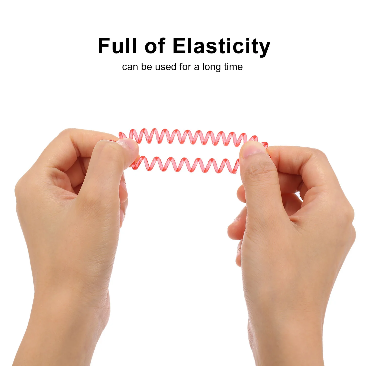 3 шт. резинки для волос на спирали пластиковые волос|Аксессуары укладки| |