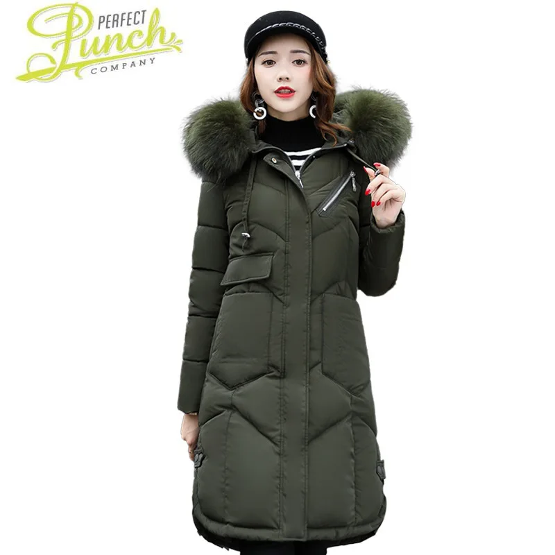 

Женская зимняя куртка, женское длинное пальто 2021 года, парка в Корейском стиле, пальто с капюшоном и куртки, Женская куртка Pph1313