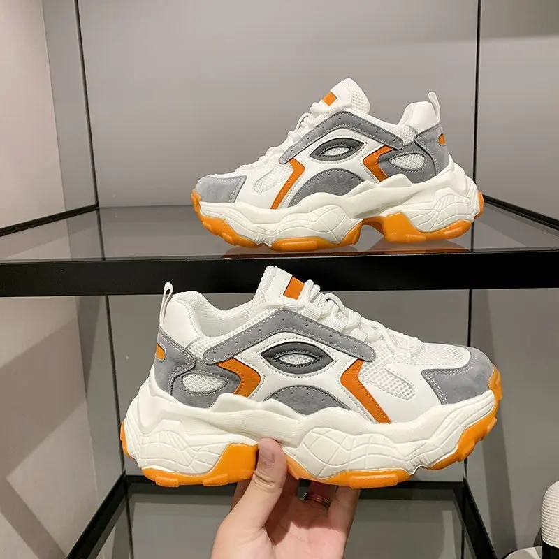 

Sneakers Women Platform Shoes Female Tenis Basket Femme Fashion Summer Designer Thick Bottom Sport Shoes Woman Chunky Sneakers