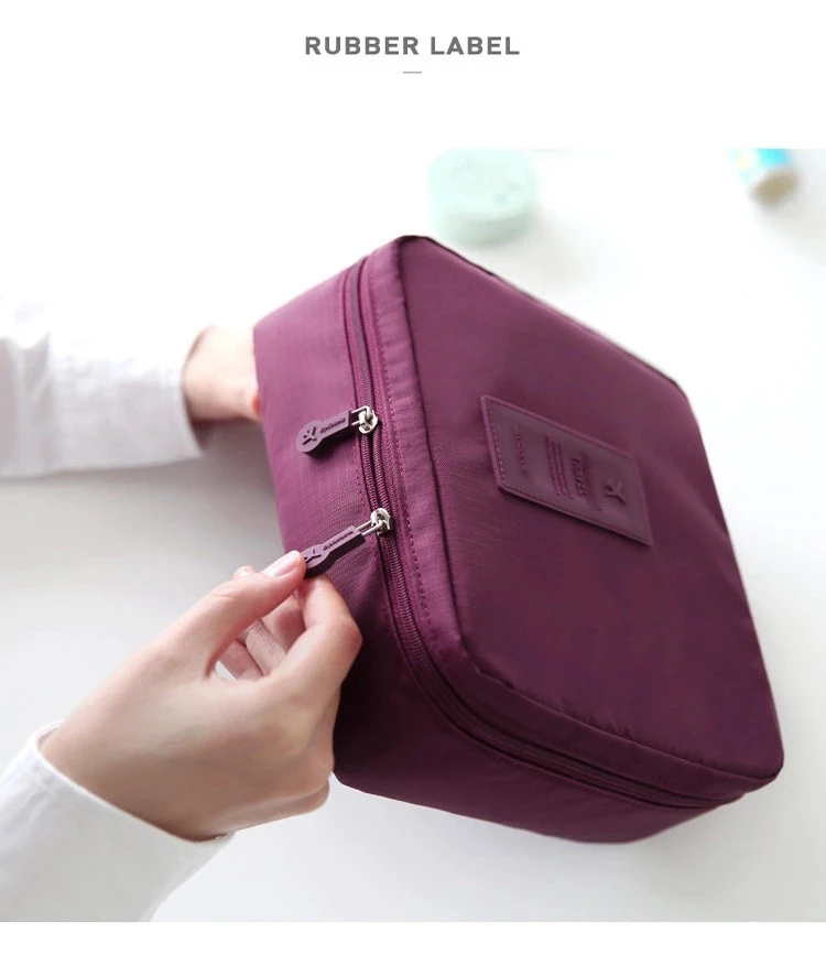 Portable Multifunction travel Cosmetic Bag Women Makeup Bags Toiletries Organizer Waterproof Female Storage Make up Cases