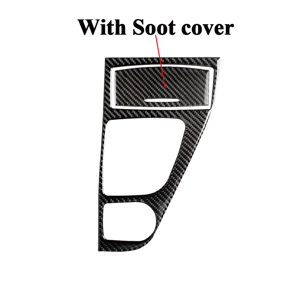 

Carbon Fiber LHD Carbon Fiber Gear Shift Panel Cover Trim Soot cover for Infiniti Q50 Q60 interior mouldings