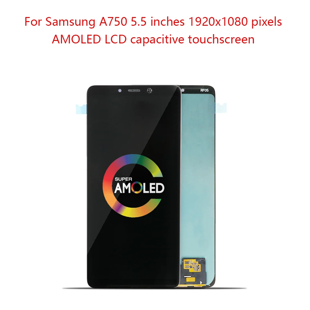 6 0 ''для samsung Galaxy A7 2018 SM A750F A750 ЖК дисплей кодирующий преобразователь сенсорного