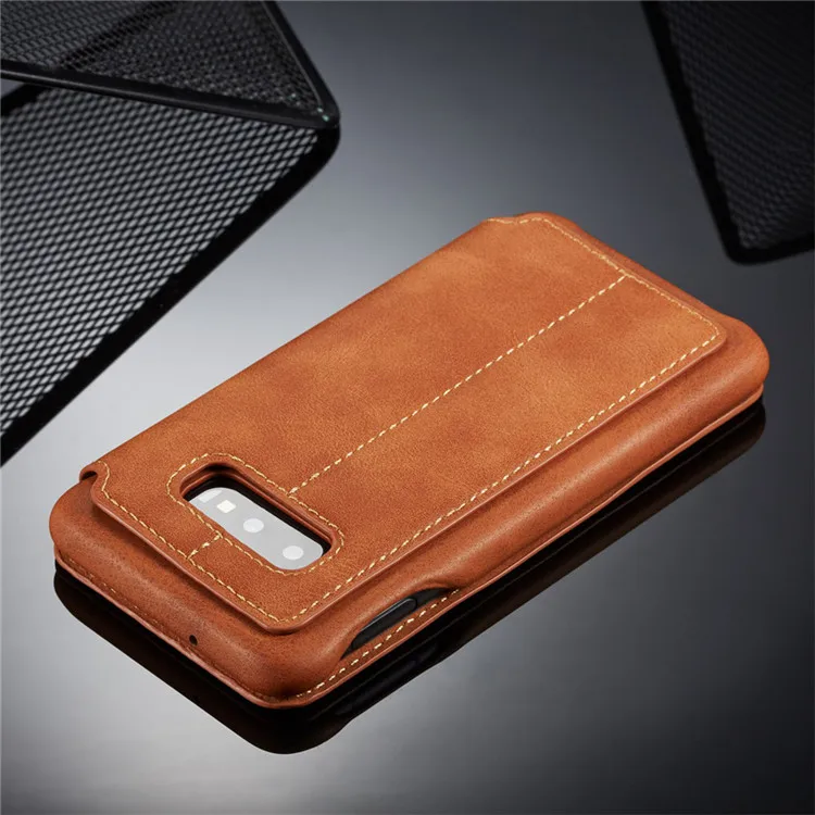 Ультратонкий кожаный чехол кошелек A51 A71 A21S для Samsung Galaxy S20 Ultra S10 S9 S8 Plus S7 Edge Note 20 10 9