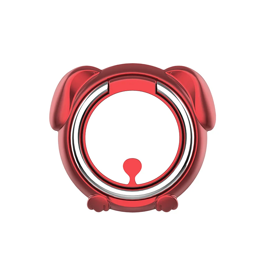 Lucky Dog телефон панель с кольцом держатель 360 градусов вращение металлический