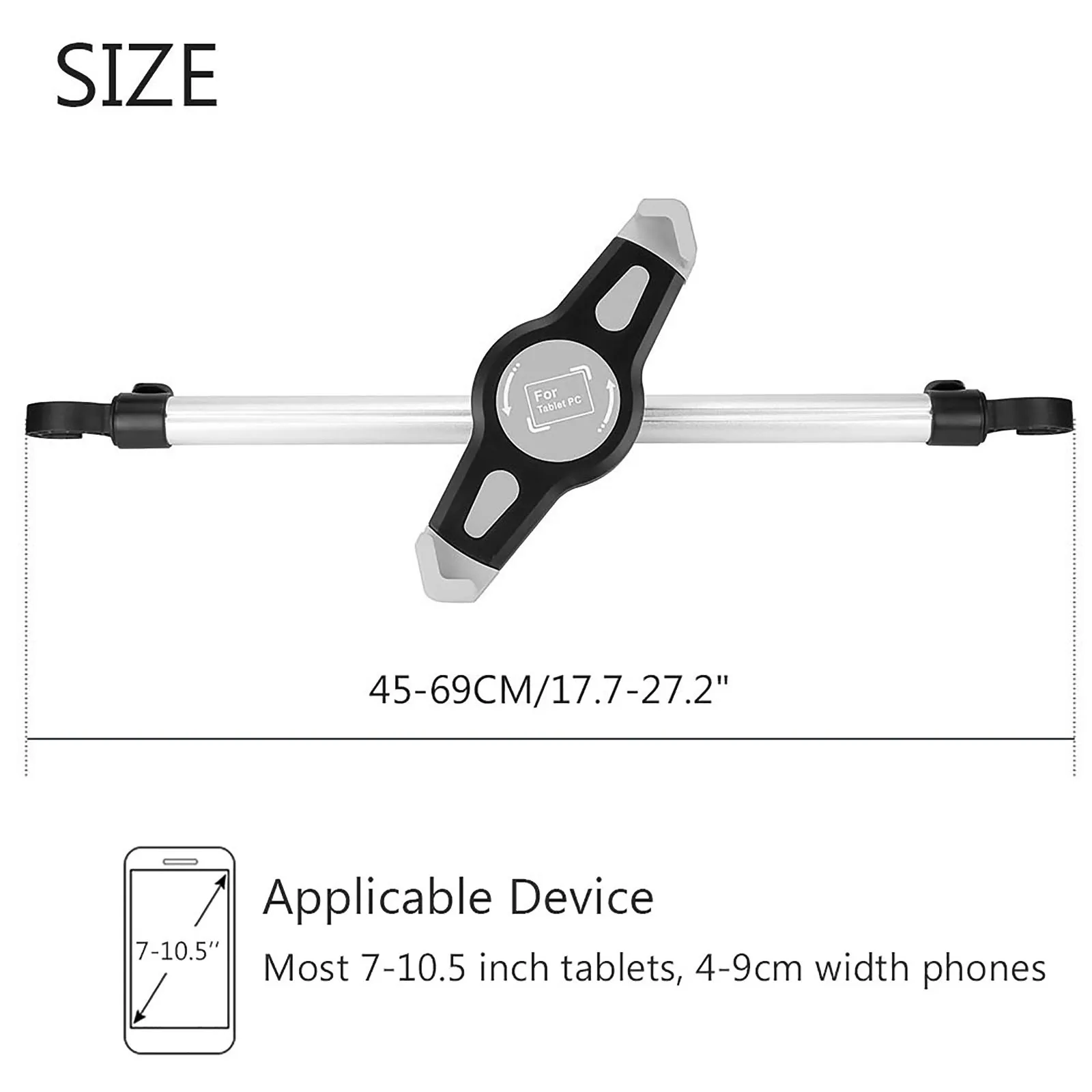 2021 new universal 360 degree adjustable car holder for tablet pcphone auto car back seat headrest mount mounting holder stand free global shipping