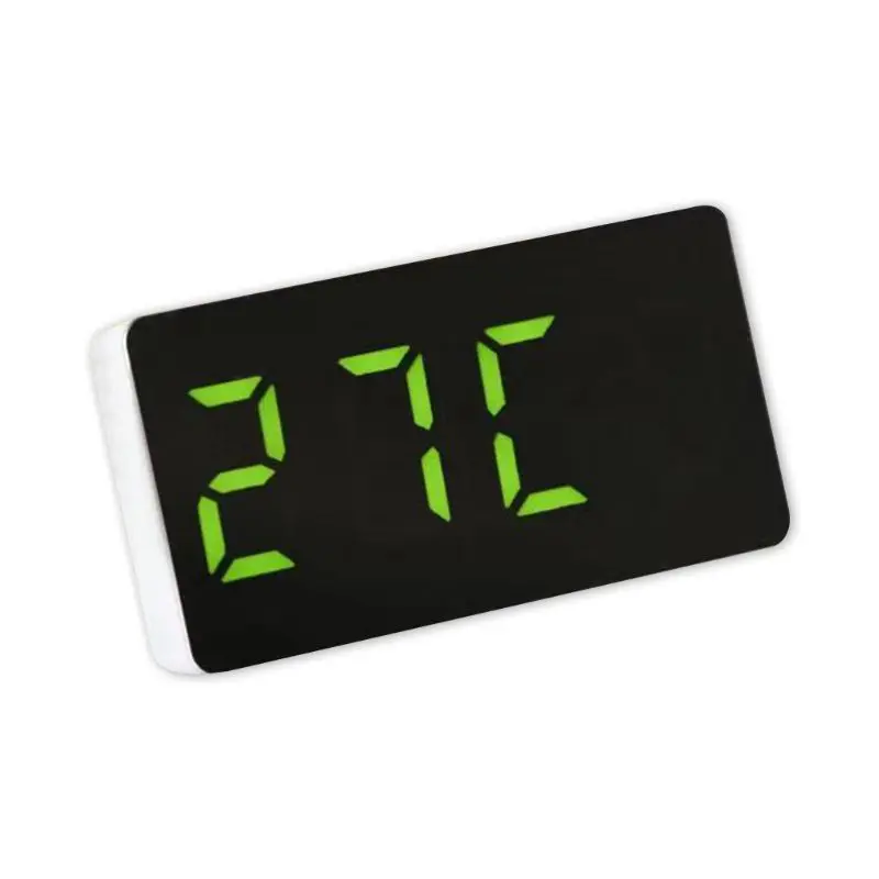 2022 New LED Mirror Clock Electronic Alarm with Time/Calendar/Temperature | Компьютеры и офис