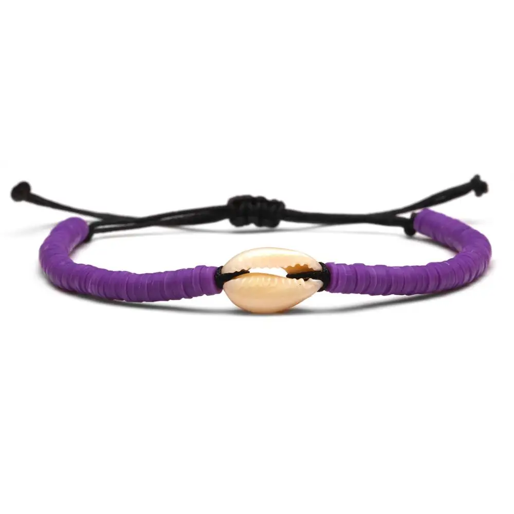 Радужные разноцветные бусины из полимерной глины 4 мм корейские радужные ракушки