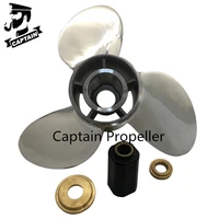 captain propeller 15 12x17 fit yamaha outboard engines 150hp 175hp vf200hp stainless steel 15 tooth spline lh 6cf 45978 20 00