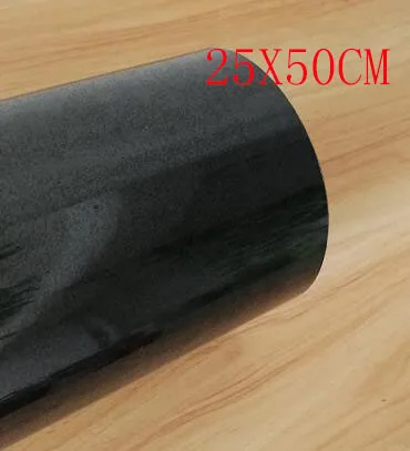 Free Shipping 1 sheet 30cmx50cm(12"x20") Glitter heat transfer vinyl for heat press machine cutting plotter - Цвет: black
