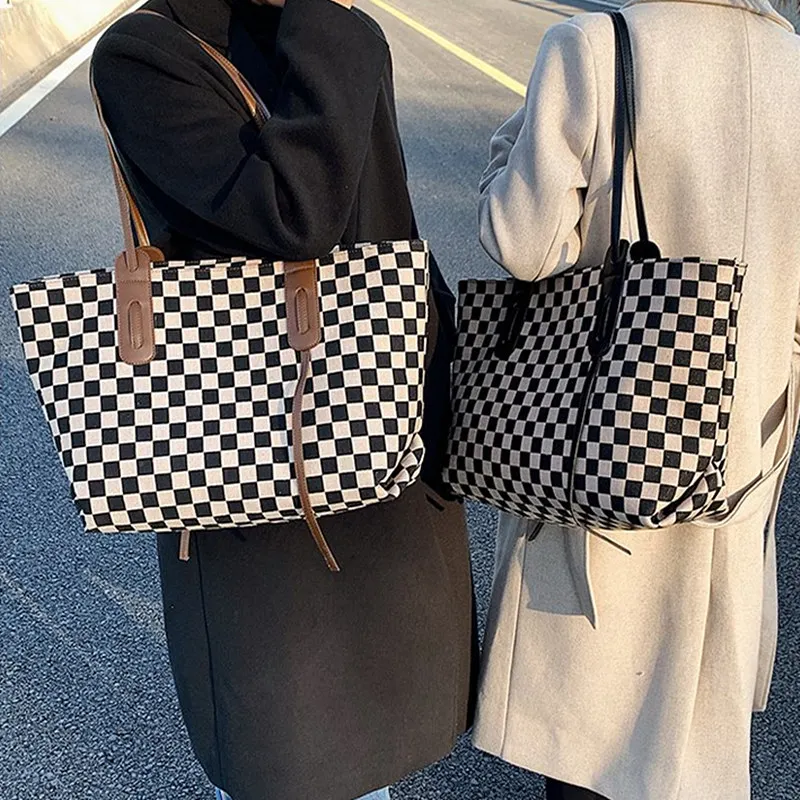 

Leather Shoulder Bag for Women 2021 Brand Design Ladies Travel Luxury Shopping Pack Handbag Ins Chic High Capacity Totes Bags