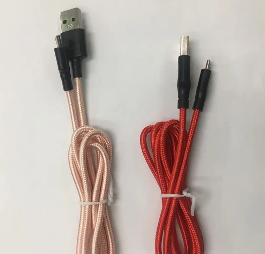 3 м/10 футов кабель для v8/android Плетеный USB V8 Micro передачи данных синхронизации