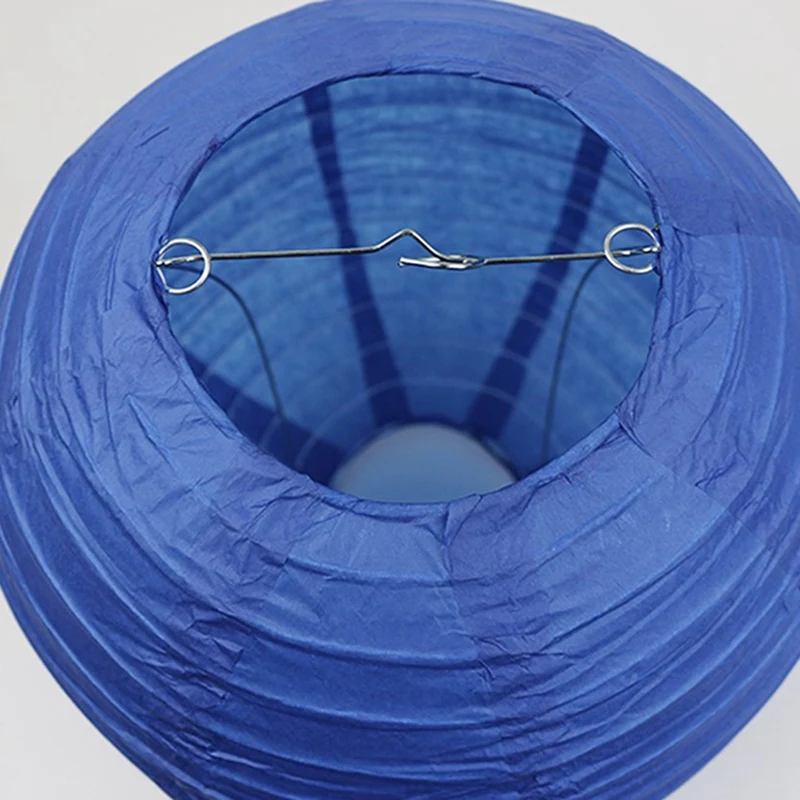 20 Pcs 6 inch-12 inch Blue Paper Lanterns Chinese Japanese Assorted Sizes &amp Colors Lampion for Wedding Party Hanging Outdoor Diy | Дом и