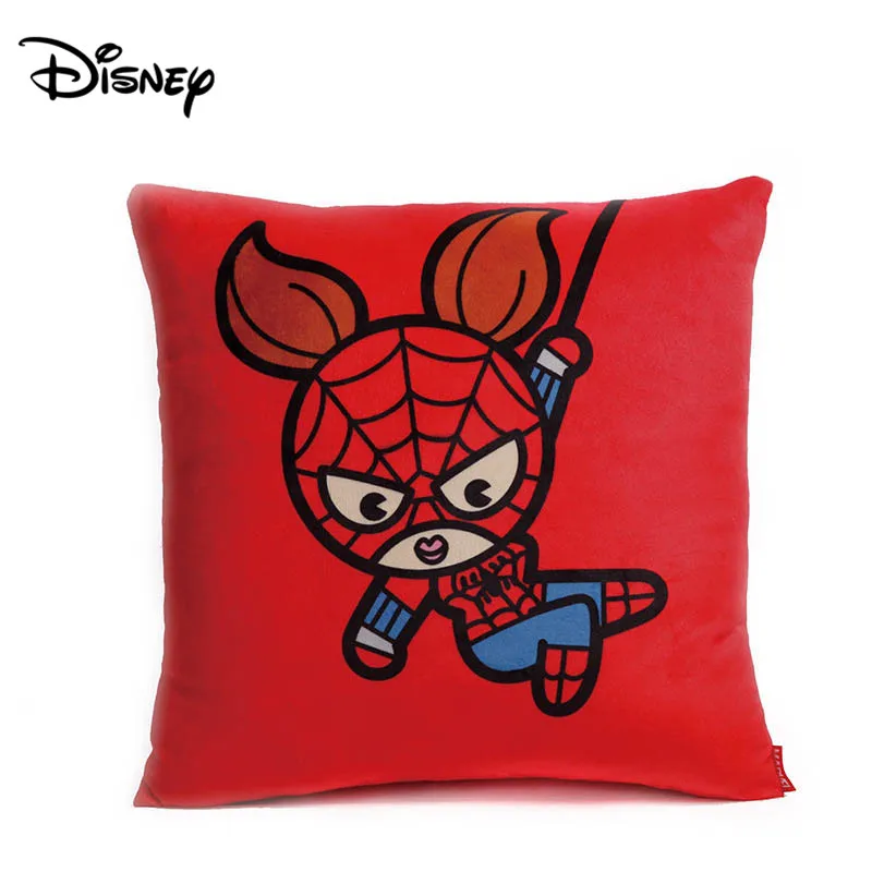 Disney Marvel плюшевая подушка Железный человек Человек-паук Капитан Америка гром Орел глаз супергерой серия Подушка подголовник
