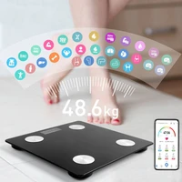valentine%e2%80%99s day exclusive gift smart body fat composition scale bathroom scale bmi health weight scale lcd display bluetooth