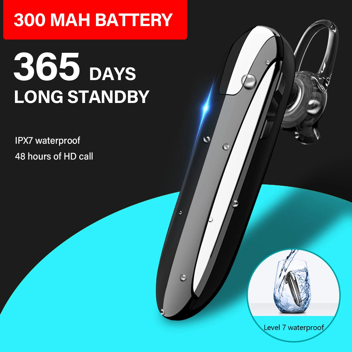 

X8 Headset Sports Business Ear-mounted Stereo Wireless Bluetooth-compatible 5.0 Headset Hands-free Headset For Iphone Xiaomi