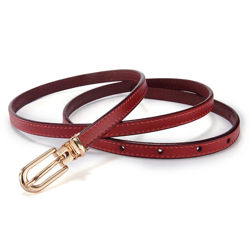 2020 Высокое качество женский настоящий кожаный ремень для платья Женский