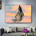 Настенная картина лорд Шива, картины на холсте, индуистские боги, домашние декоративные холсты, художественные картины для гостиной, Куадрос