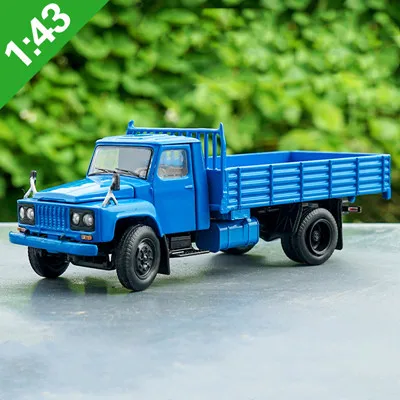 Синий Горячая классика 1:43 Dongfeng 140 грузовой грузовик сплав модель, моделирование литья под давлением классическая модель автомобиля, коллекция подарок - Цвет: Синий