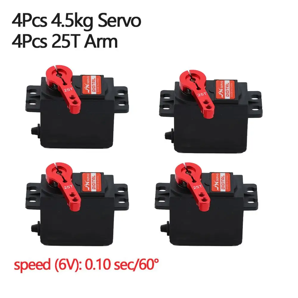 Цифровой сервопривод JX металлическая шестерня для радиоуправляемых моделей Trex