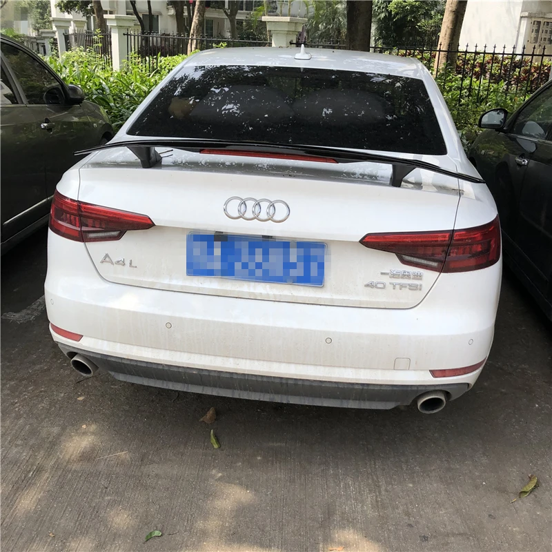 Спойлер для Audi A4 2017-2019 A6 спойлер TF Высокое качество ABS Материал заднее крыло