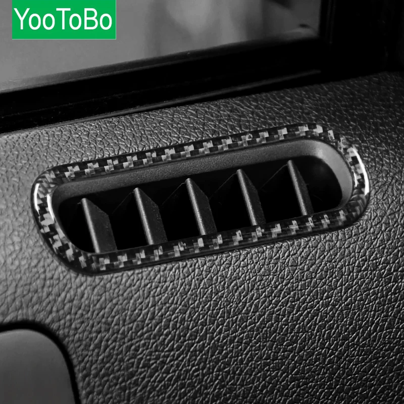Для автомобильного интерьера Ford Mustang 2009 2013 автомобильные наклейки из углеродного