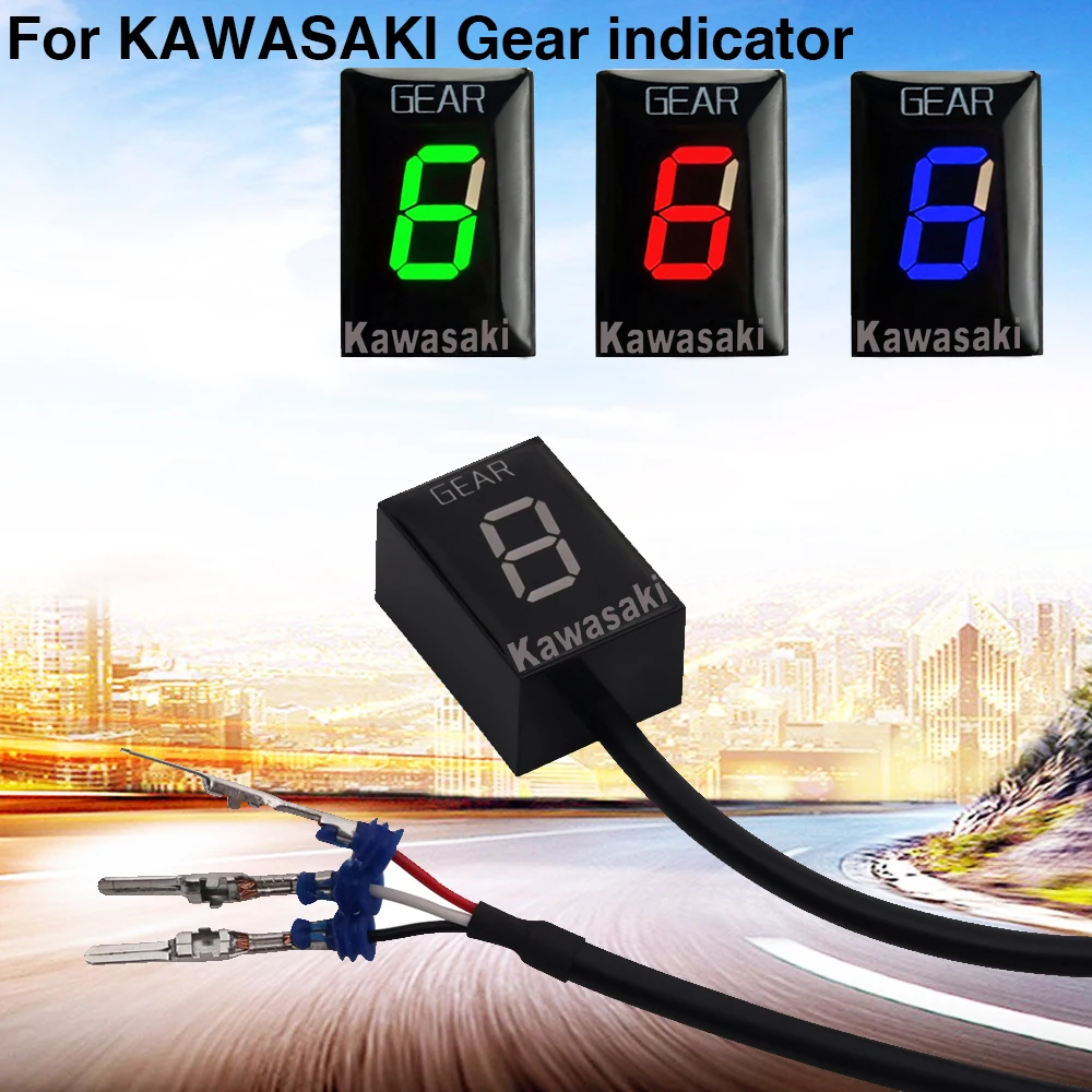 Индикатор скорости мотоцикла для Kawasaki Z400 Z650 Z750 Z800 Z1000SX Versys 650 ZX6R Ninja 300 400