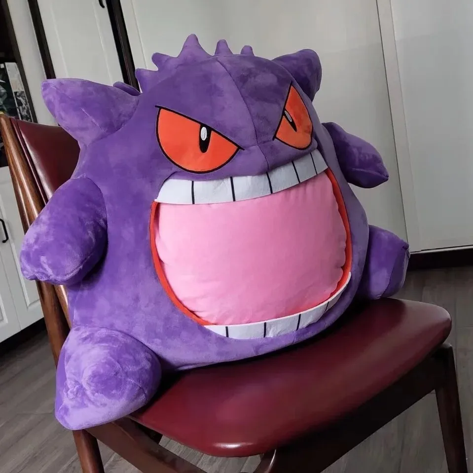 Gengar для сна отдыха одеяло плюшевая игрушка Большой размер покемон Пикачу мягкая