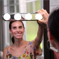 makeup vanity cabinet mirror lights make up light vanity light professional makeup full powered lamp super bright 4 led bulbs