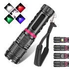 Супер яркий XHP120 Мощная Вспышка светильник Водонепроницаемый COB Светодиодный фонарь синего, зеленого, красного, Отдых на природе охоты светильник USB Масштабируемые Светильник светильник