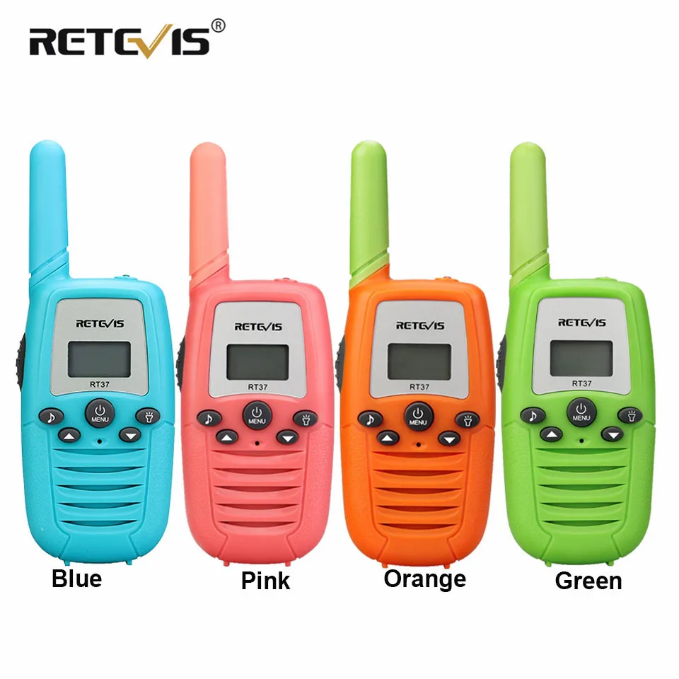 Детская портативная рация Retevis RT637/RT37 2 шт. PMR446 PMR FRS подарок на день рождения