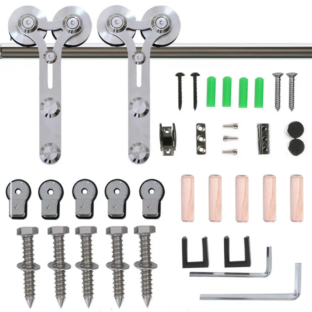 Оборудование для раздвижной двери сарая y-образные ролики из нержавеющей стали