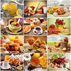 MomoArt 5D Алмазная вышивка кухню полная площадь Алмазная мозаика чашка рукоделие Алмазная Живопись фрукты вышивка крестом наборы украшения для дома