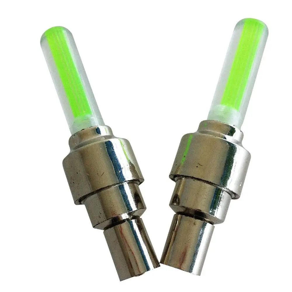 MeterMall хоссен®2 шт. зеленый светодиодный светильник с колпачком на колесиках для