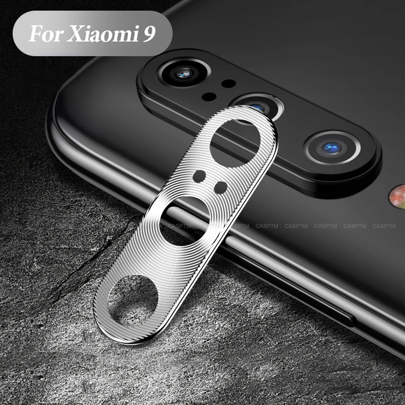Silver Для Xiao mi 9 Se mi 9 объектив камеры защитное кольцо покрытие алюминия для Xiao mi 8 SE mi 8 задняя защитная пленка высокого качества - Цвет: Silver