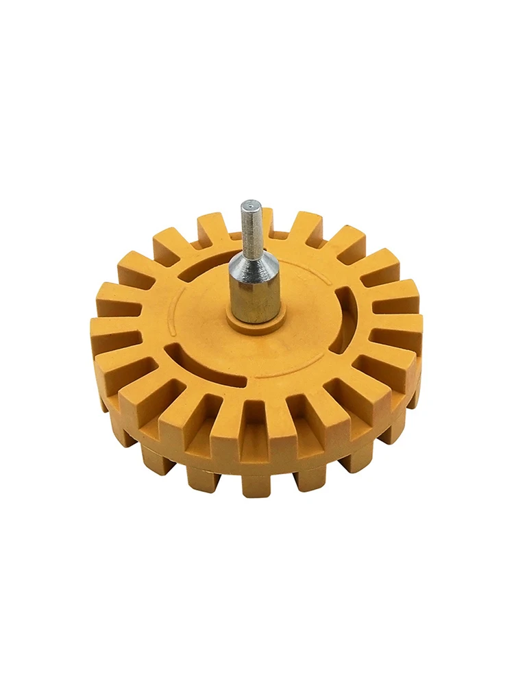 

1pcs Pneumatic Wheels Rubber Grinding Tire Polishing Wheel Tool Degumming For Car Stickers And Decals
