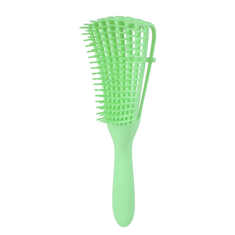 

Detangling Brush Hair Detangler Scalp Comb Wet/Dry Curly Natural Hair Salon Tool