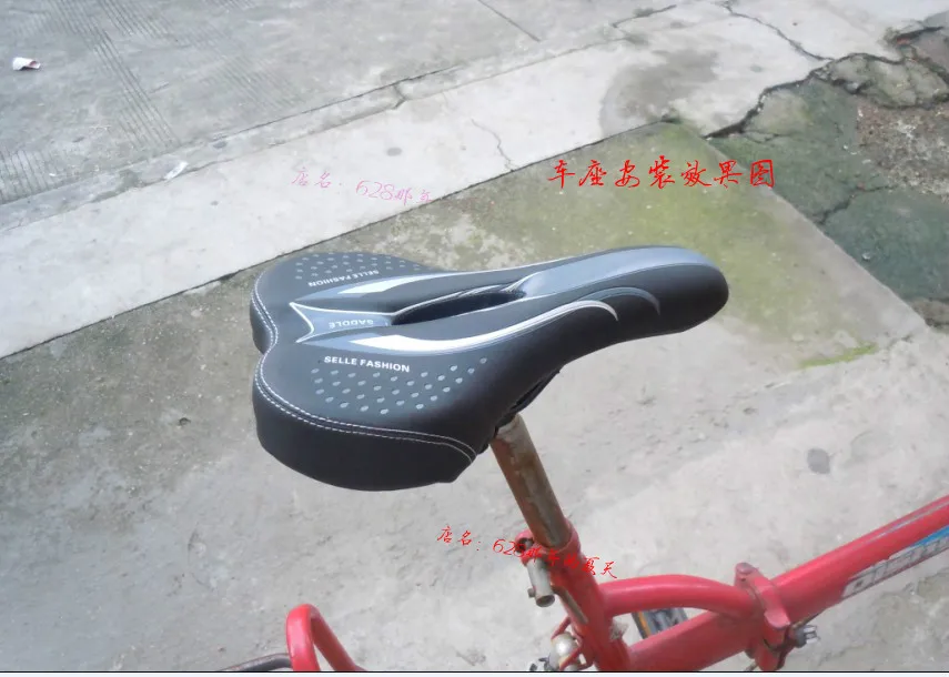

Mountain bike universal cushion road vehicle saddle bicycle cushion hollow seat folding bicycle seat bag