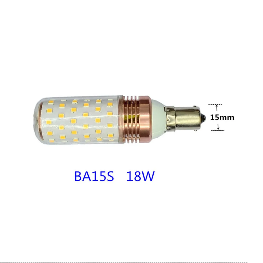 Светодиодная лампа высокой мощности BA15S 220 В E12 E11 светодиодный BA15D E17 в E14
