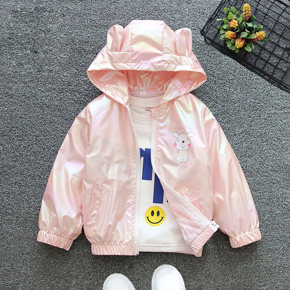 Купи 2021 Fashion Autumn New Children's Clothing Cartoon Jacket Boys Girls Baby Outing Clothes Jacket Children Hooded jacket 1-8Y за 560 рублей в магазине AliExpress