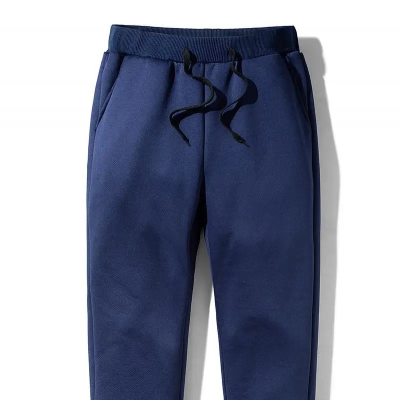 

Mens Winter Plus Cashmere Velvet Thicken Pants Men Warm Trousers Mens Sweatpants Brand Clothing Male Elastic Waist Trousers 6XL