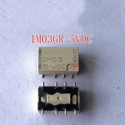 2 шт. IM03GR 5V IM03 реле DPDT 2A лапками углублением SOP 8|Интегральные схемы| |