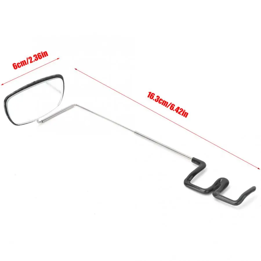 Aluminium Alloy Bike Bicycle Cycling Riding glasses Mirror Helmet Mount Rearview Rear View Eyeglass 360 adjustment | Спорт и
