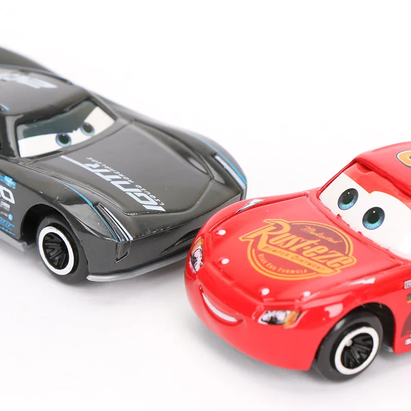7 см Упаковка из 6 автомобилей disney Pixar 3 игрушки Mater Lightning McQueen Джексон шторм Круз Рамирез литая металлическая модель автомобиля рождественские подарки