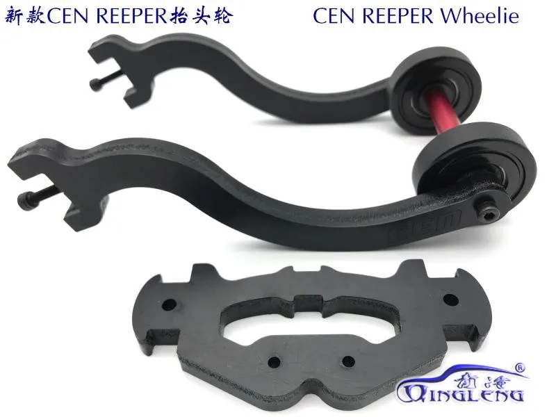 Lifting tail wheels Rise Head Wheels Bar with 2 wheels for CEN Reeper
