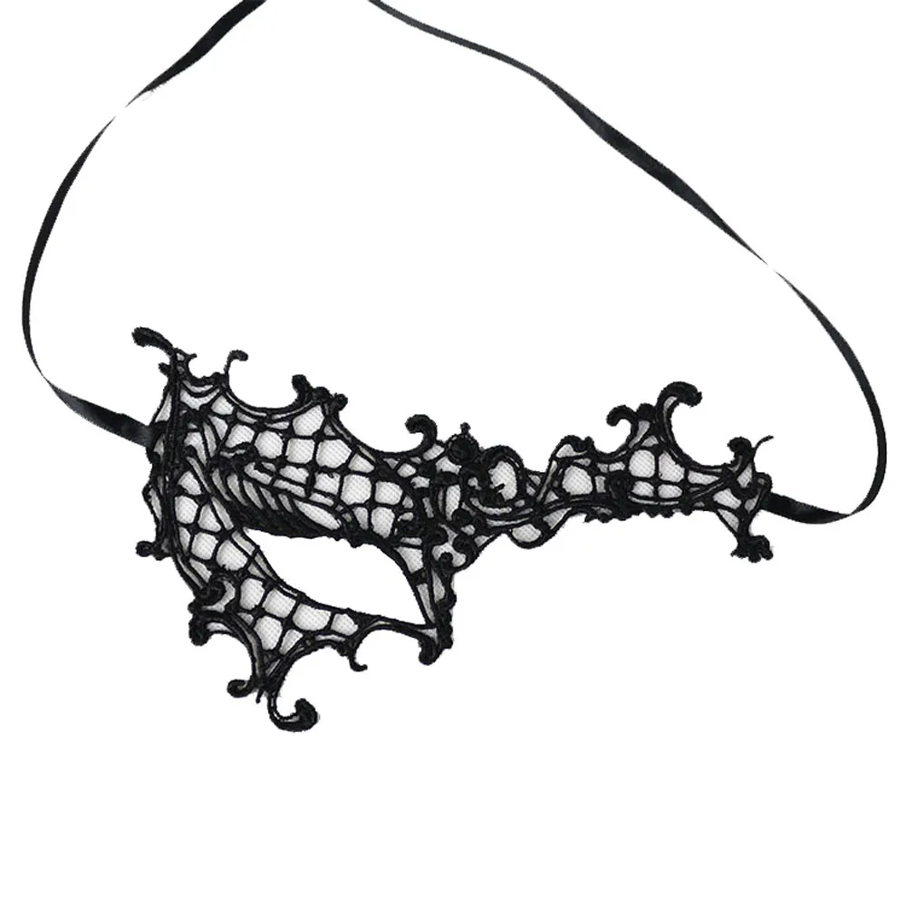 Маска для хэллоуина Сексуальная элегантная Маскарадная маскарада карнавала